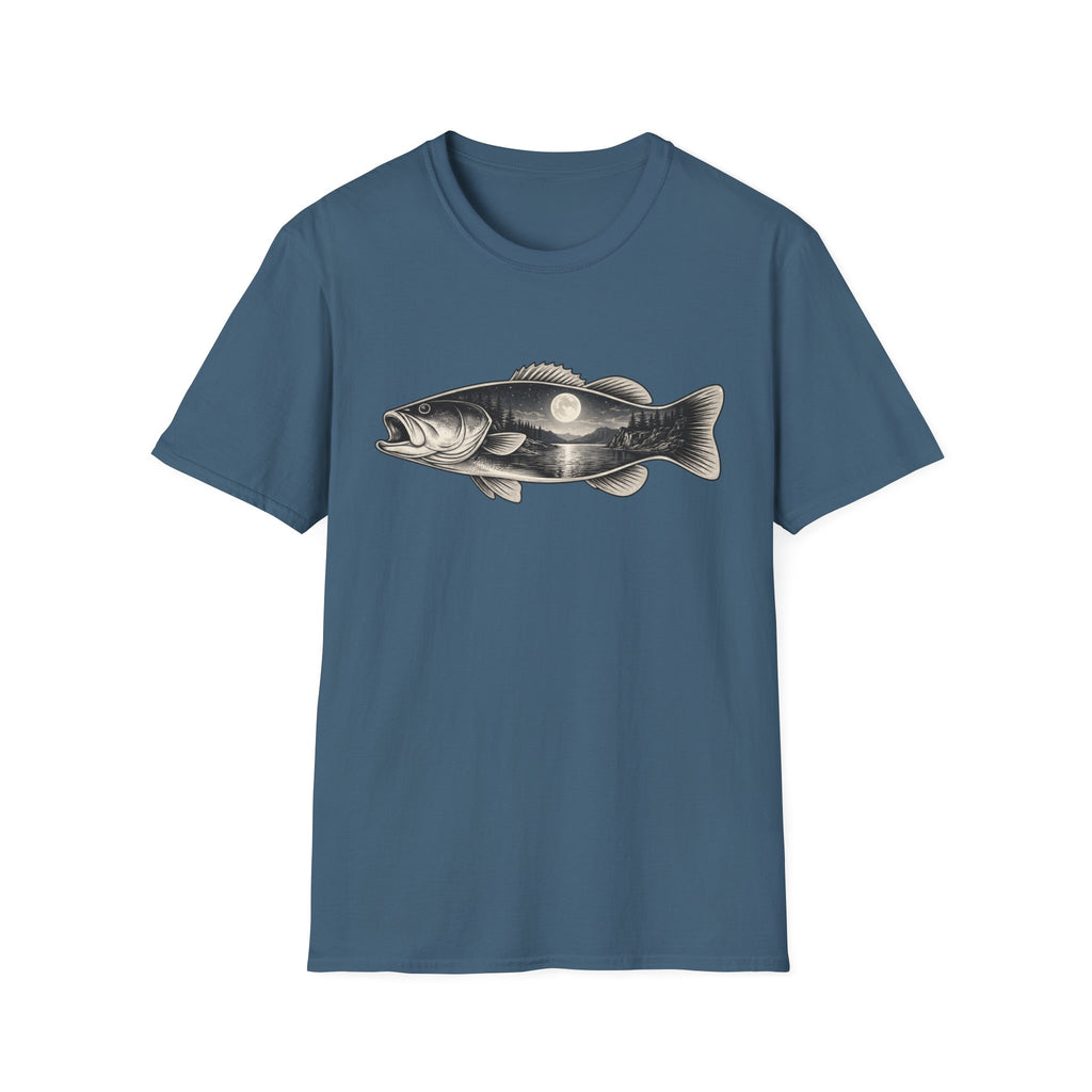 Bass Full Moon silhouette T-Shirt