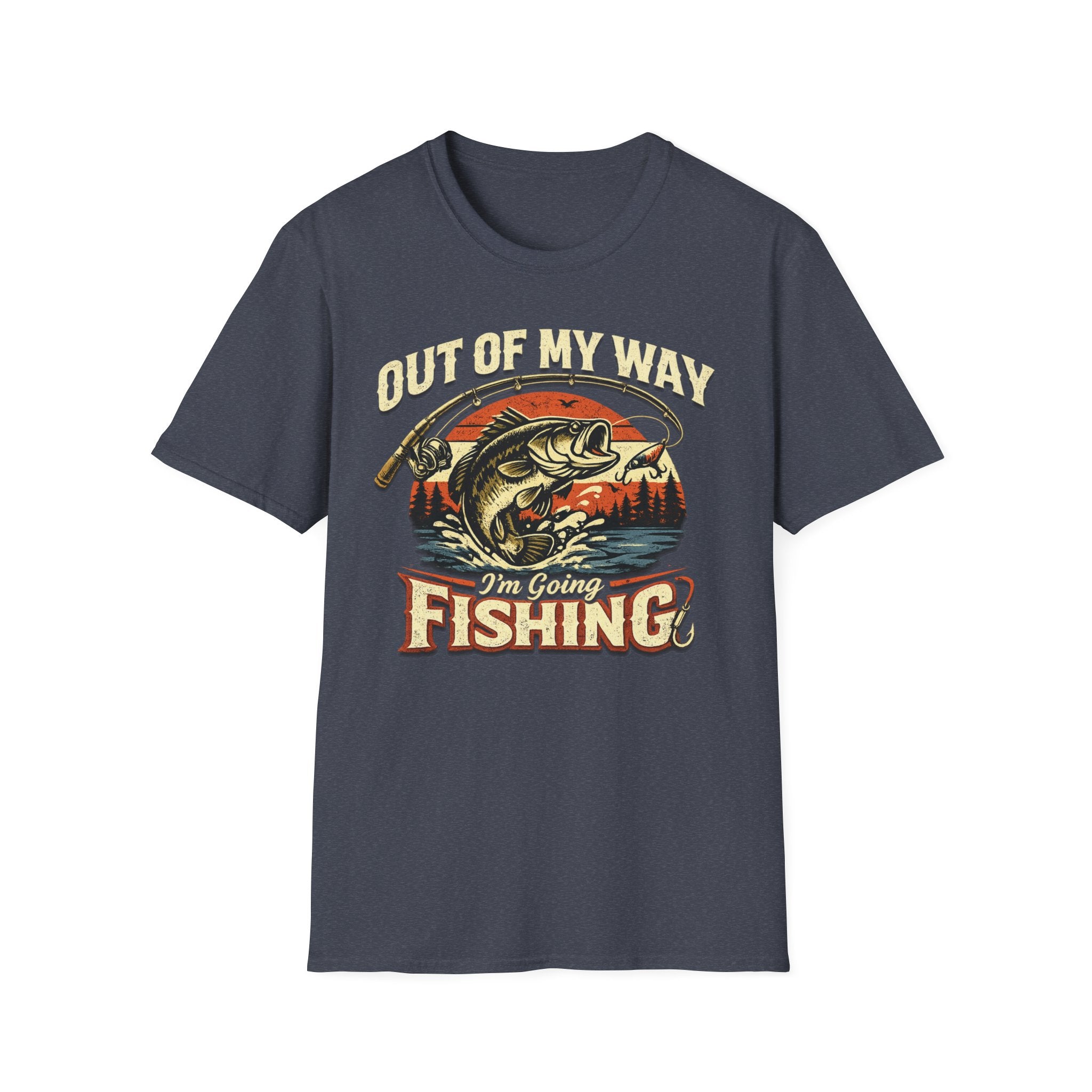 "Out Of My Way I'm Going Fishing" T-shirt