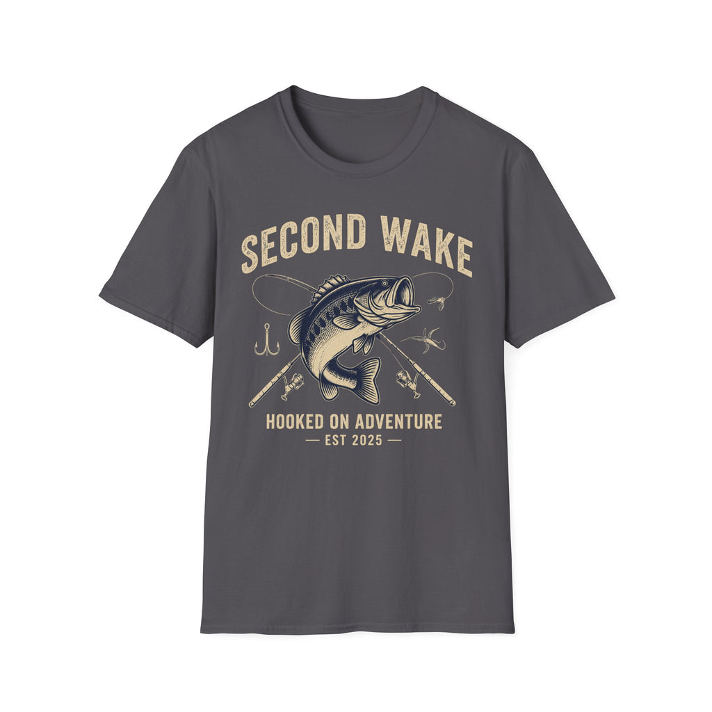 "Secoond Wake, Hooked on Adventure" T-shirt
