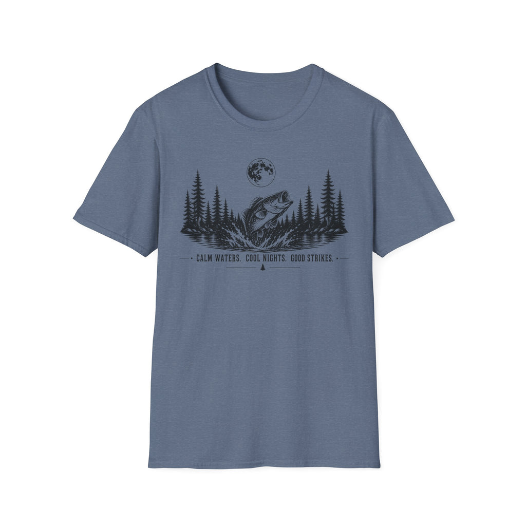 Moon Light Bass Fishing T-Shirt