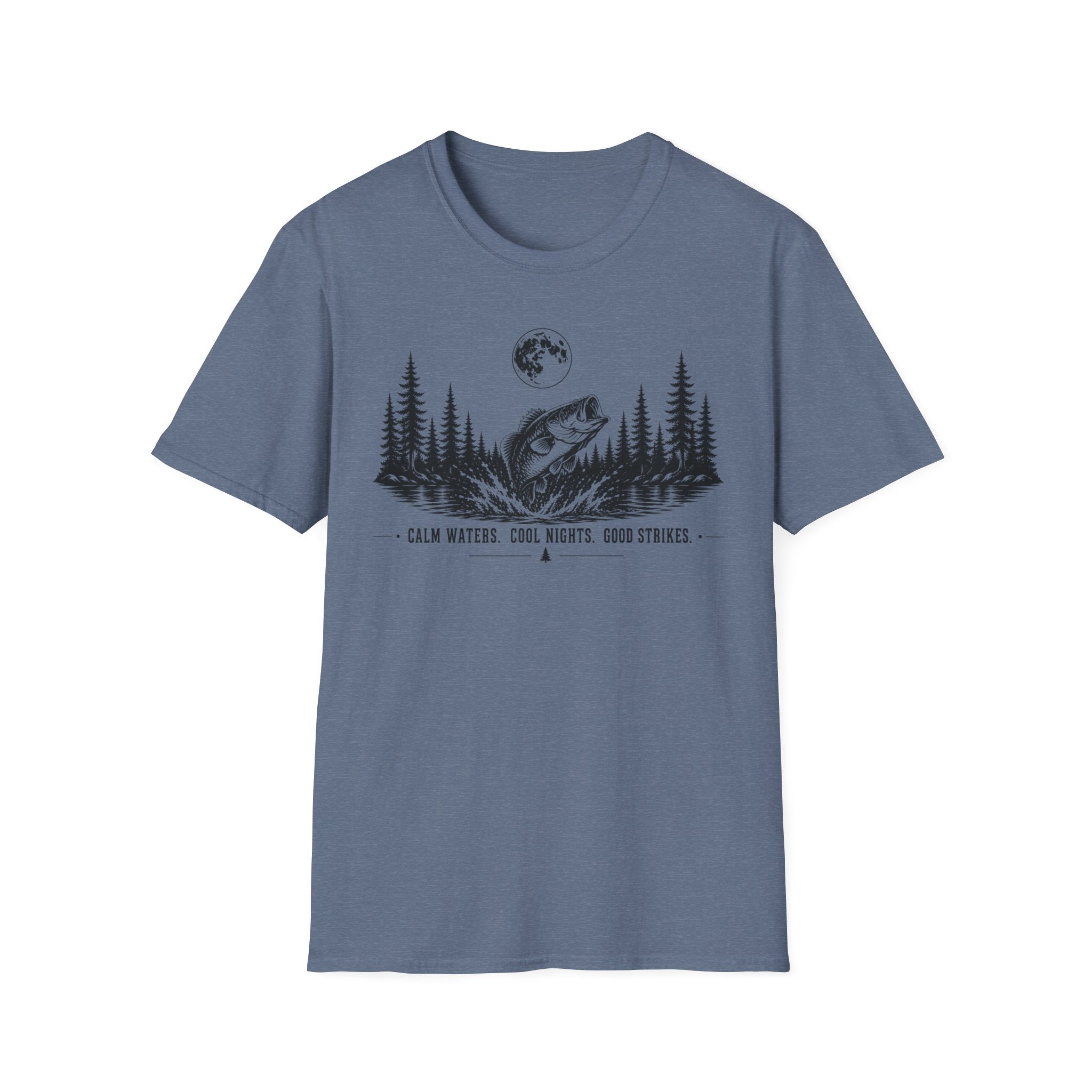 Moon Light Bass Fishing T-Shirt