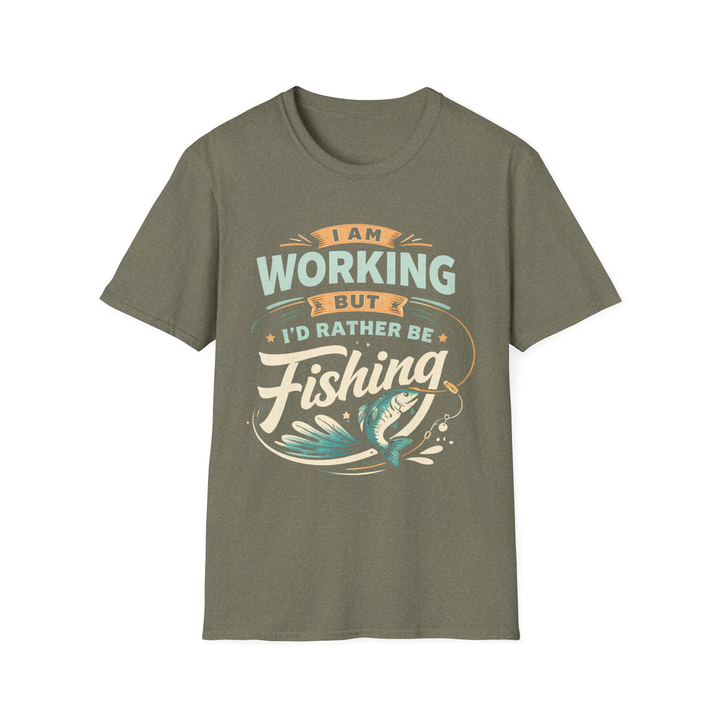 I'd Rather Be Fishing T‑Shirt