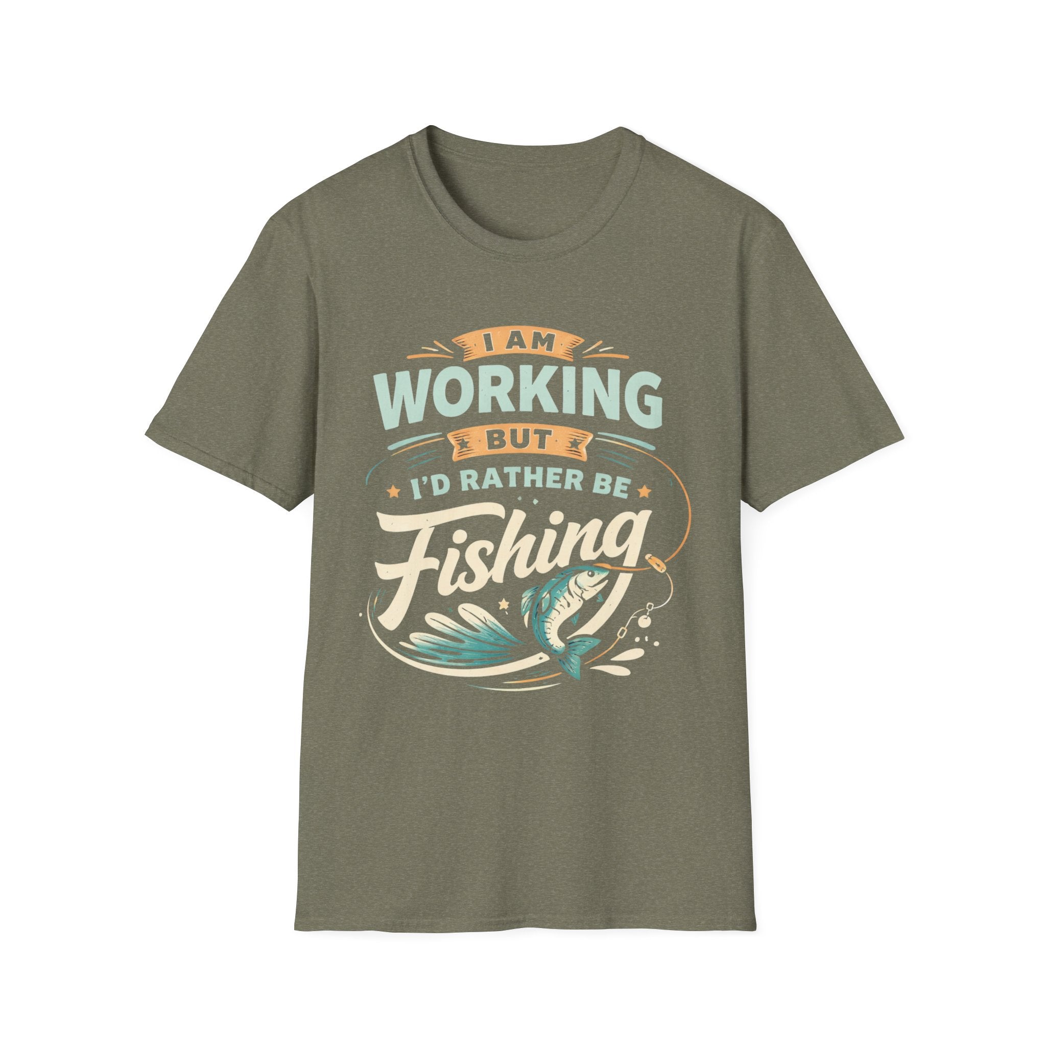 I'd Rather Be Fishing T‑Shirt