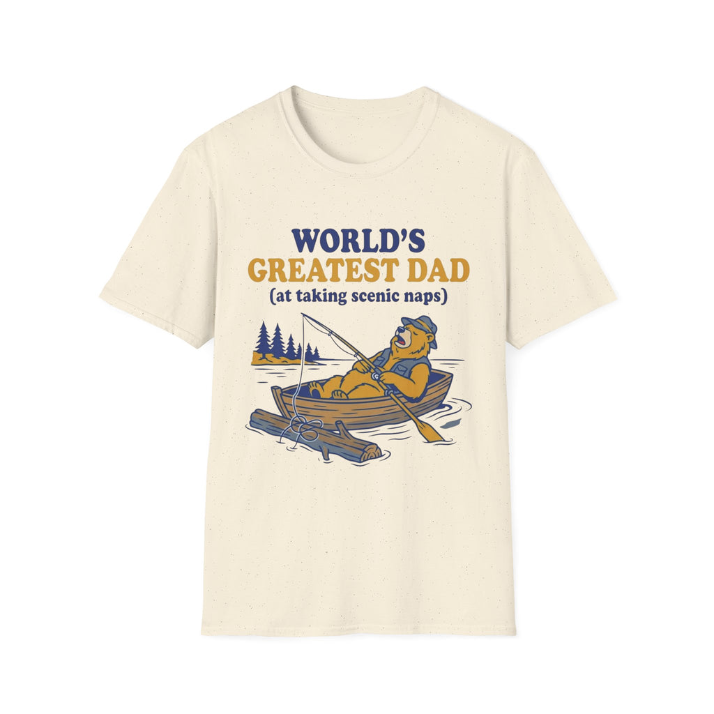 World's Greatest Dad (at taking scenic naps) T-Shirt