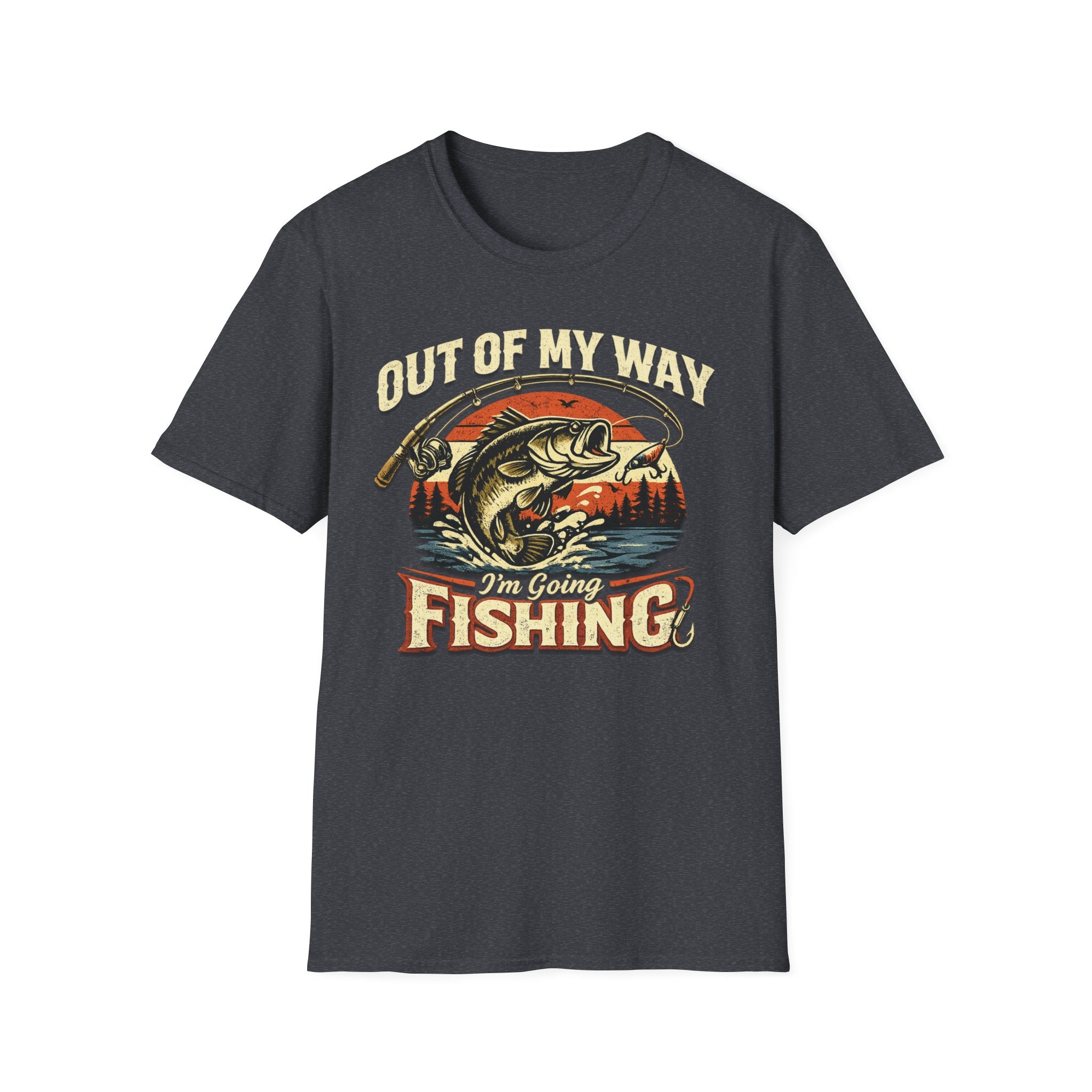 "Out Of My Way I'm Going Fishing" T-shirt