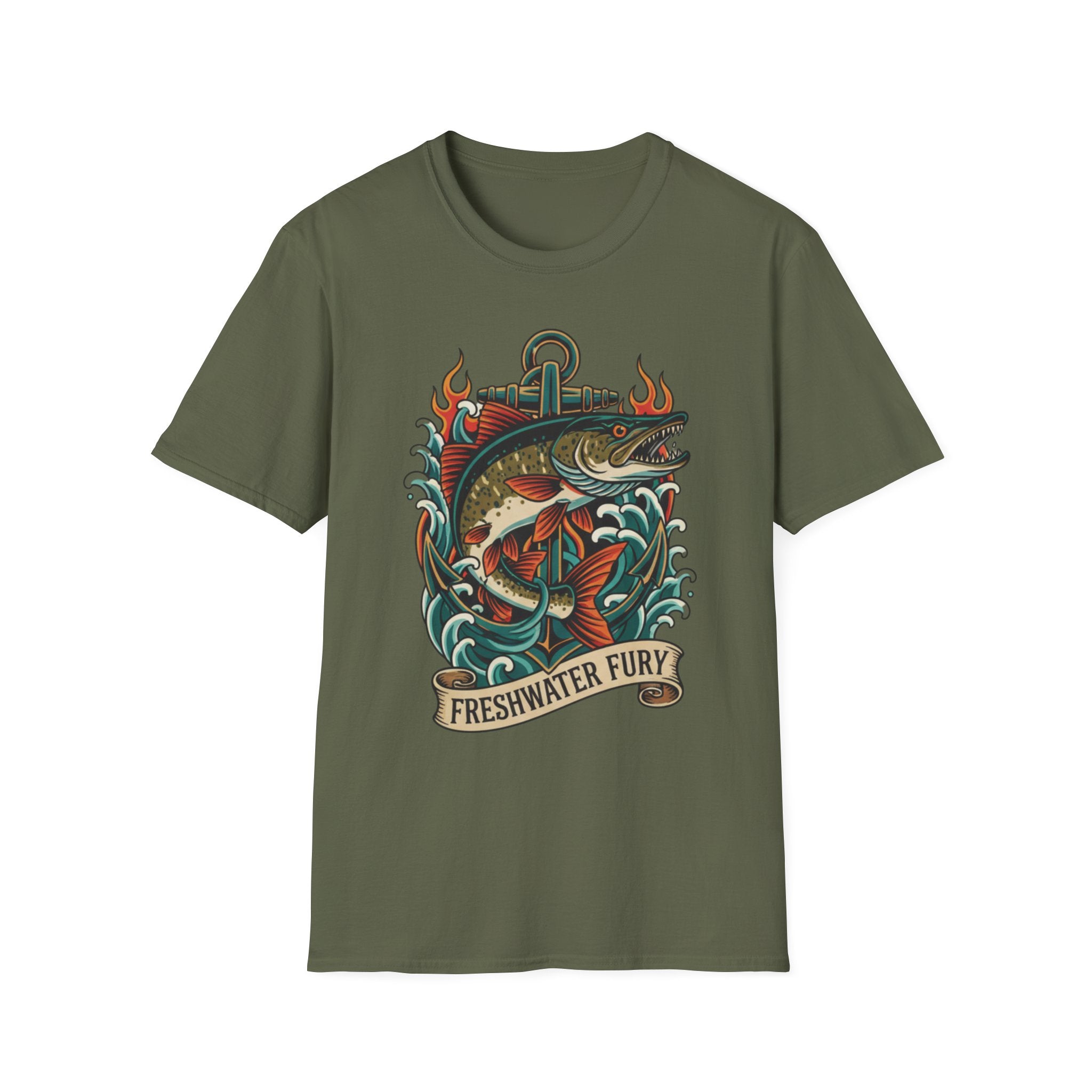 Freshwater Fury Fishing T-Shirt
