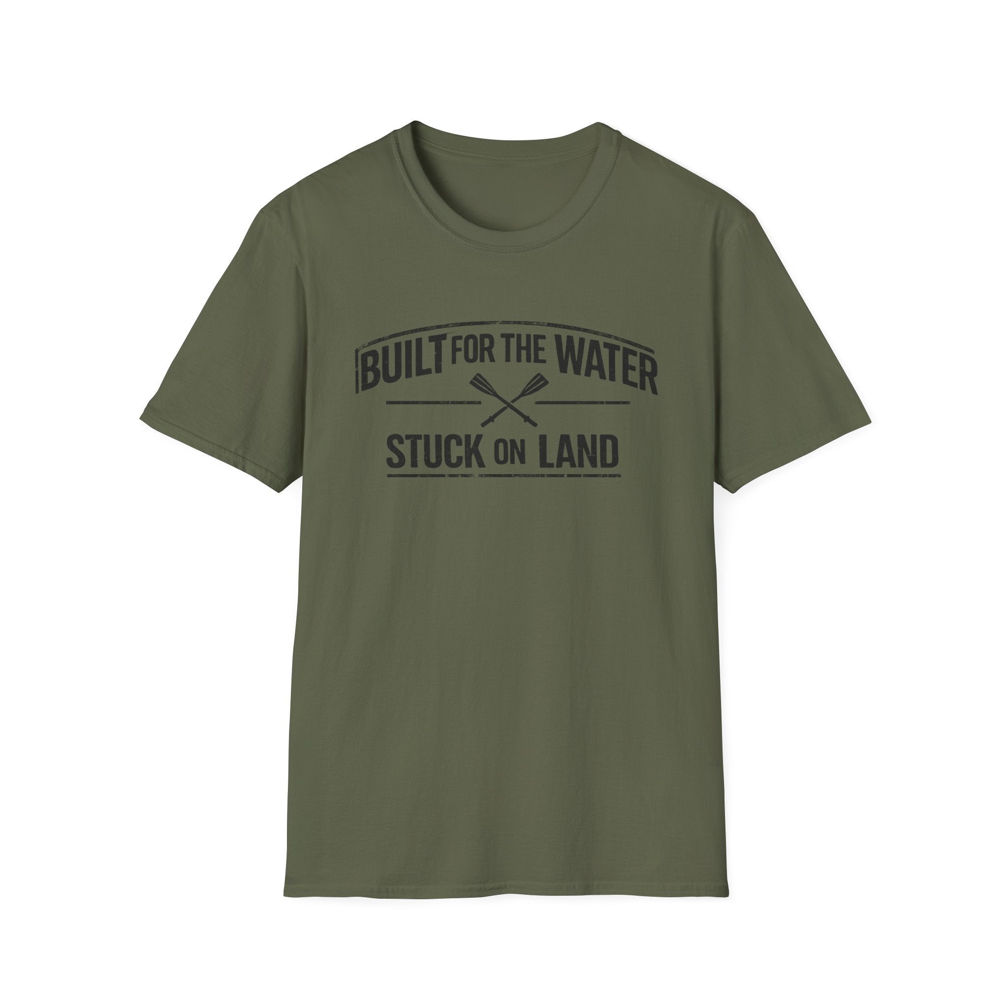 "Built for the Water, Stuck on Land" Fishing T-Shirt