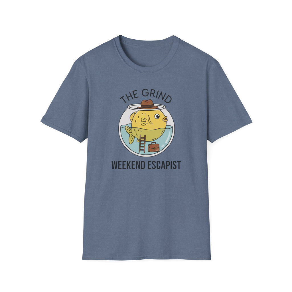 Weekend Escapist T-Shirt — The Grind Cute Fish Adventure Tee