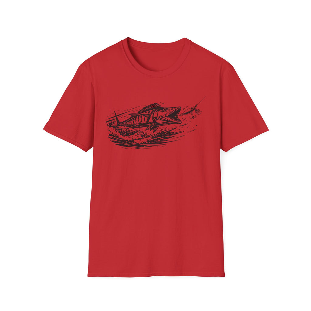 Striped Wahoo Fishing T-Shirt