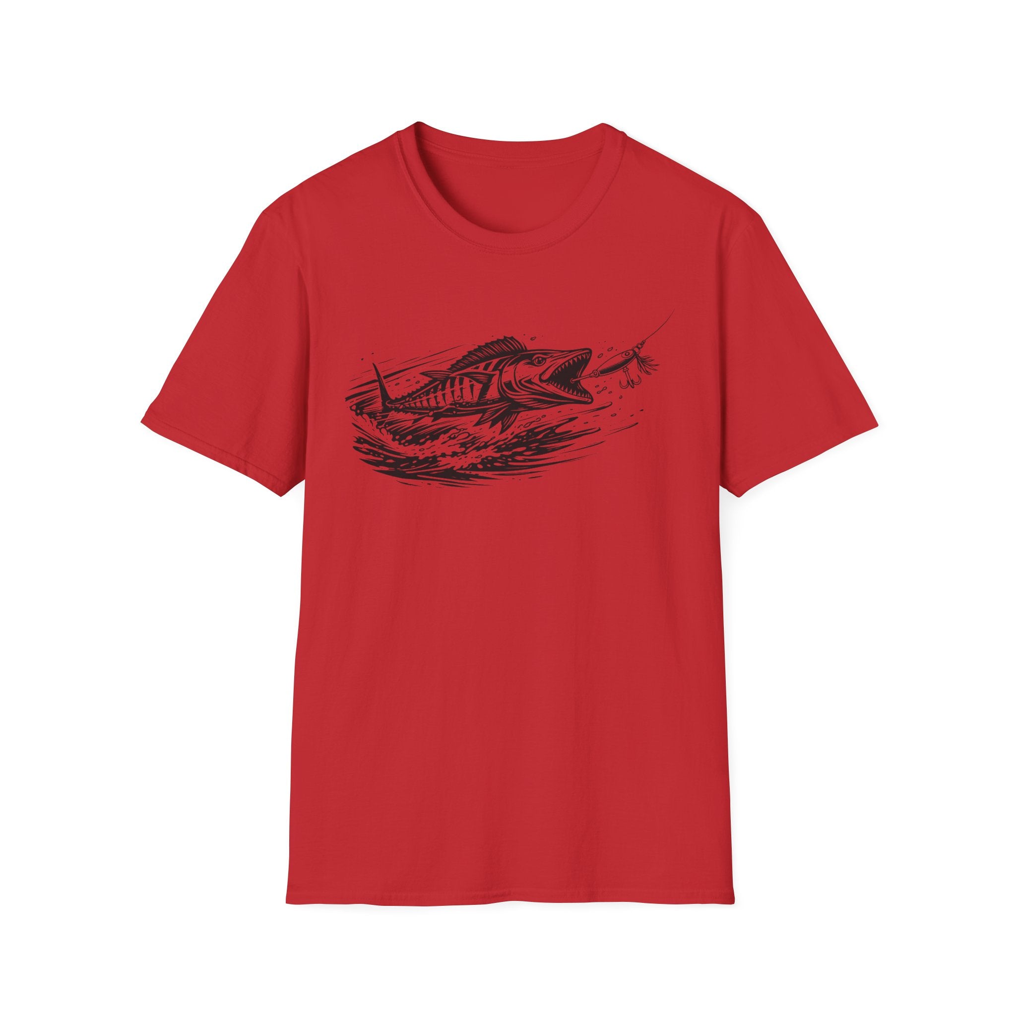Striped Wahoo Fishing T-Shirt