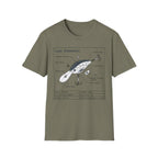 Fishing Lure Schematic T-Shirt