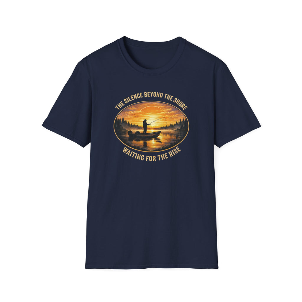 "The Silence Beyond the Shore" Fishing T-Shirt