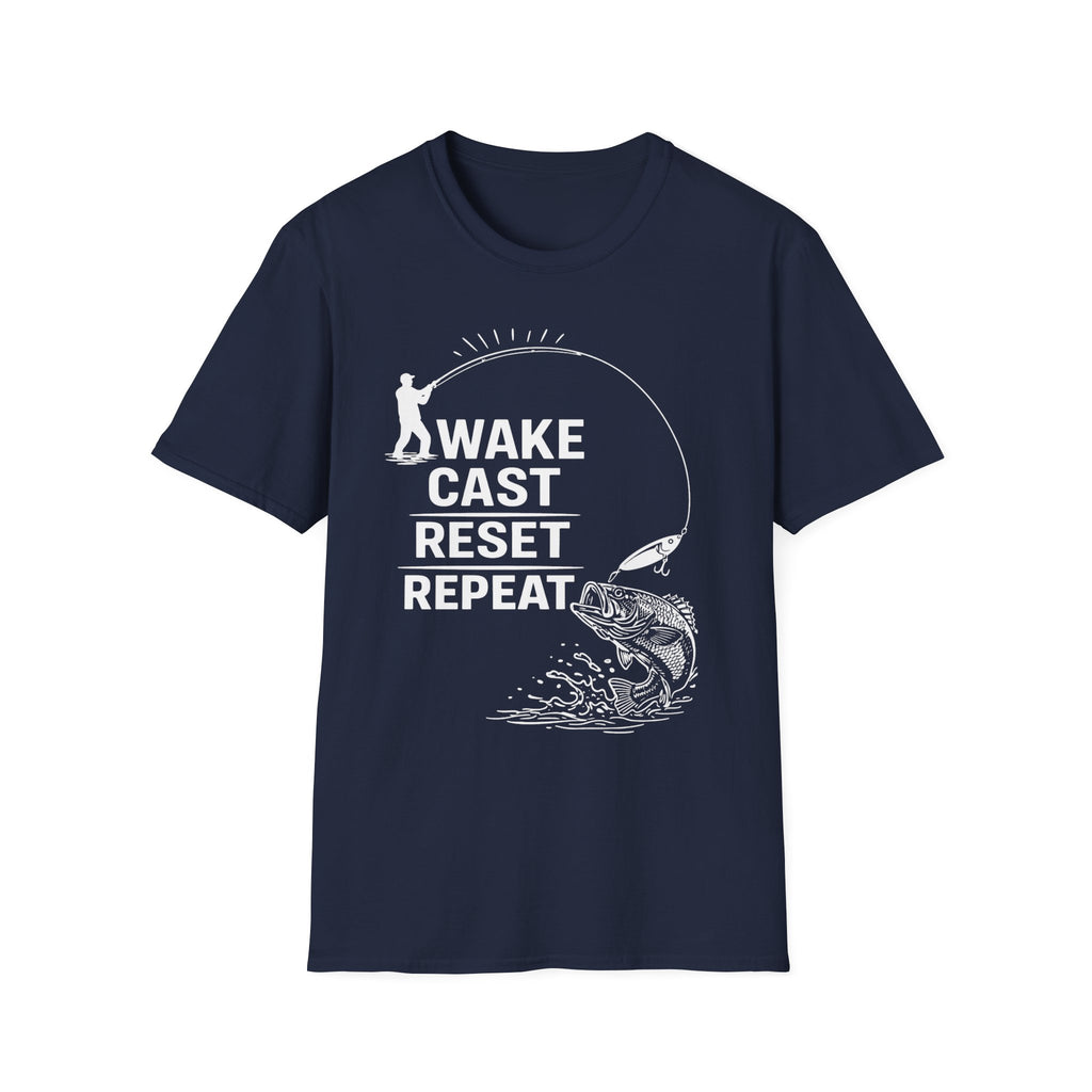 "Wake Cast Reset Repeat" T-Shirt