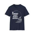 "Wake Cast Reset Repeat" T-Shirt
