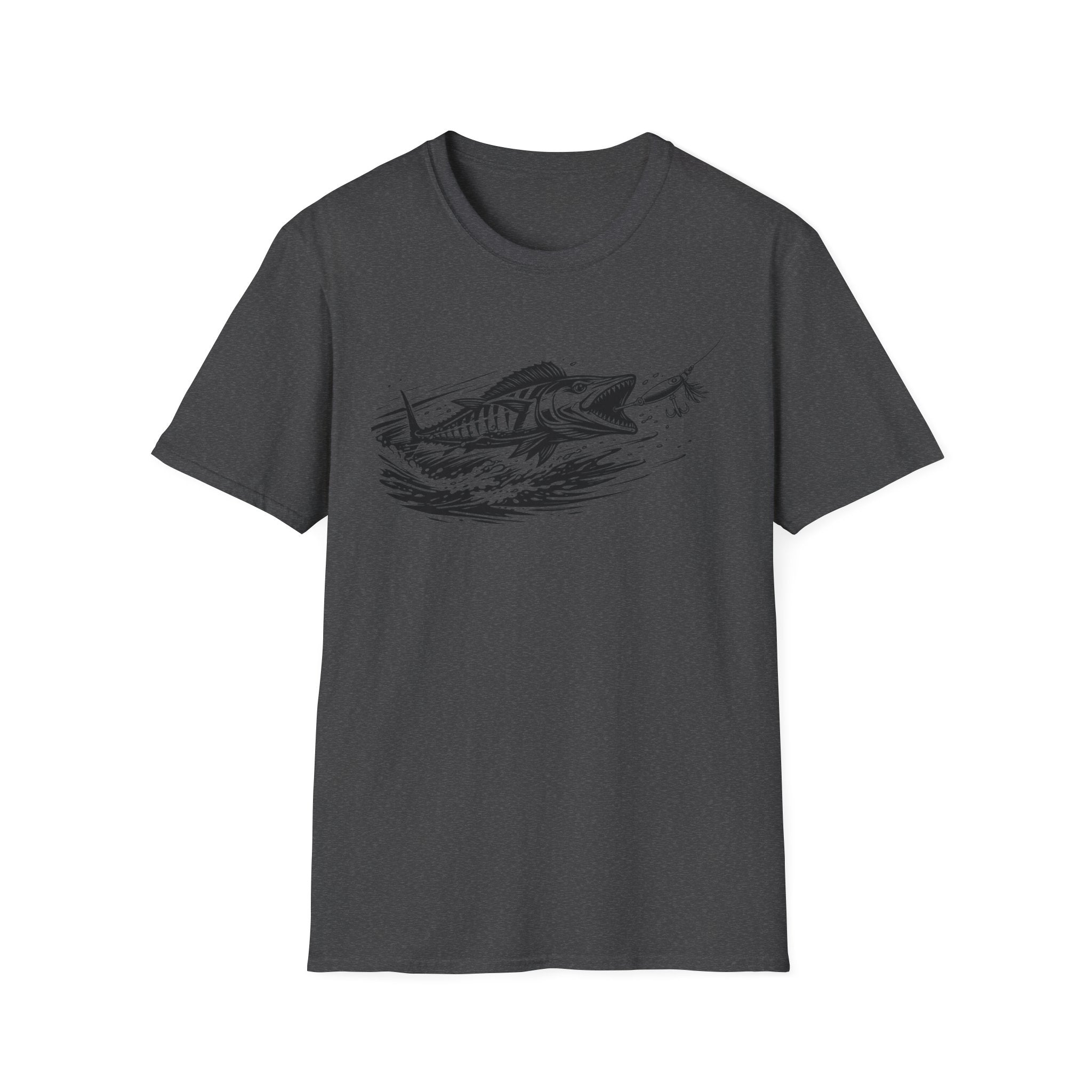 Striped Wahoo Fishing T-Shirt