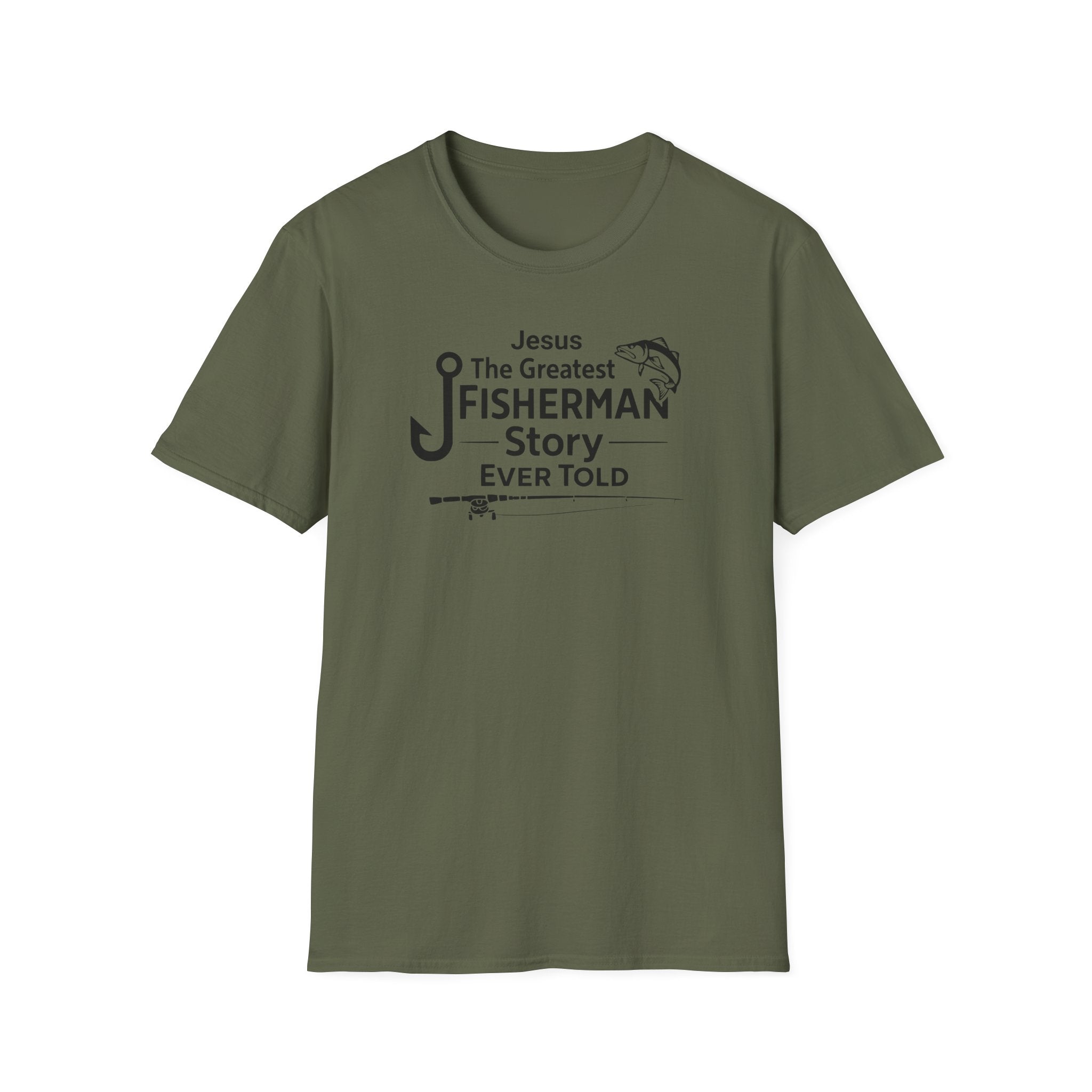 "Jesus: The Greatest Fisherman Story Ever Told" T-Shirt