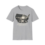 American Made River Raised fishing T-Shirt