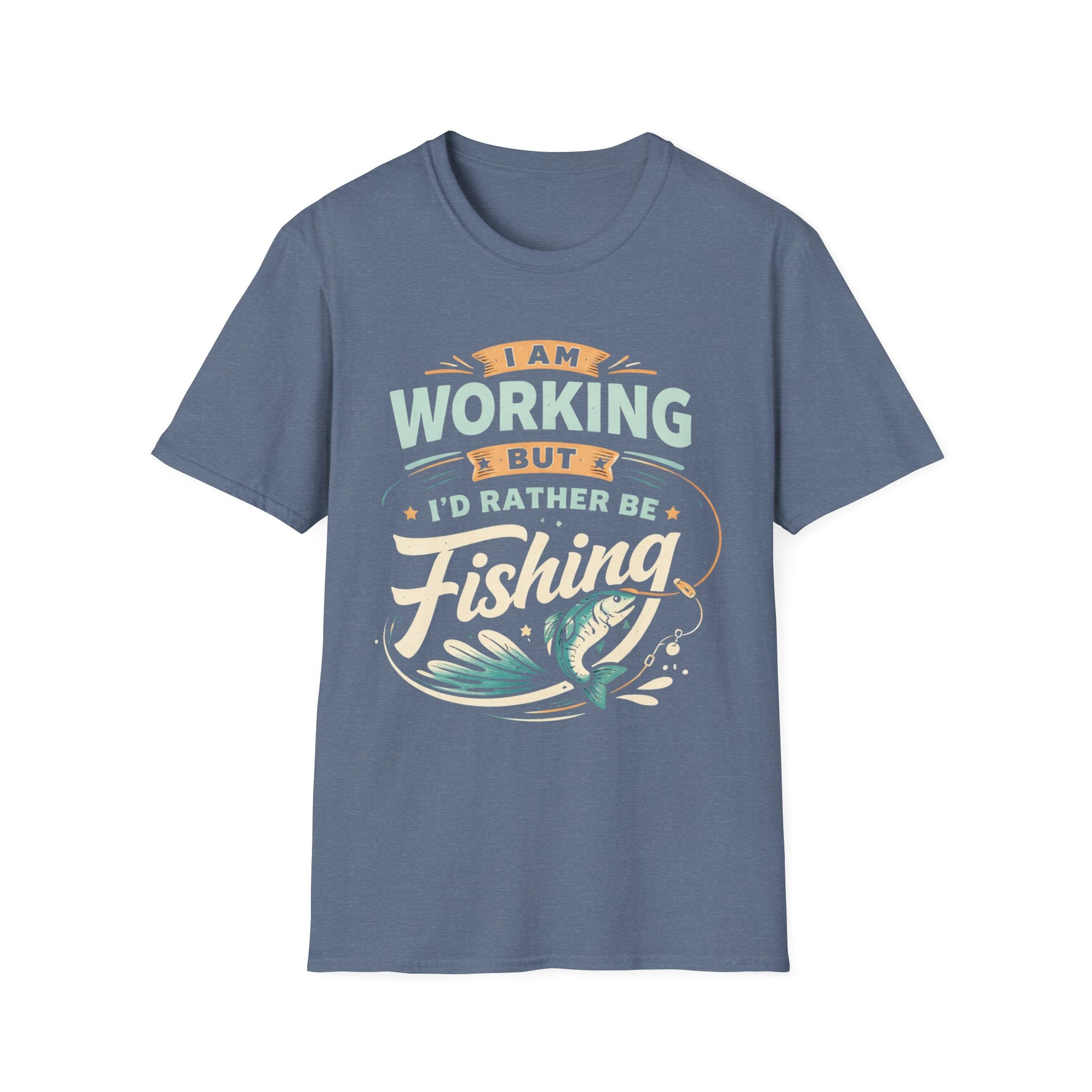 I'd Rather Be Fishing T‑Shirt