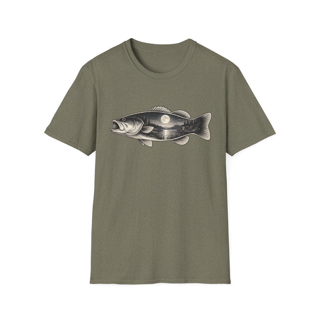 Bass Full Moon silhouette T-Shirt