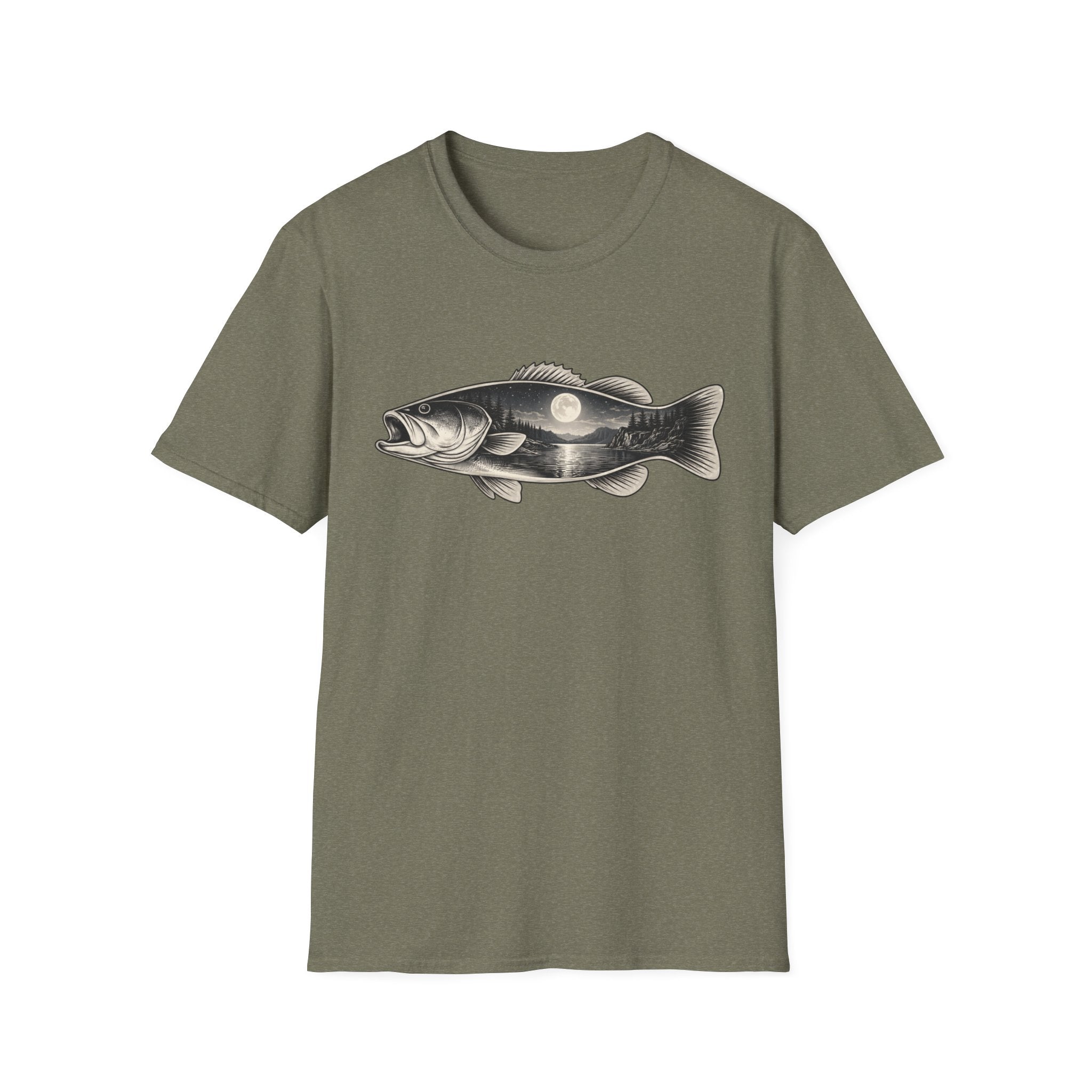 Bass Full Moon silhouette T-Shirt