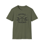 "Double Trouble" Crossed Rods T-Shirt