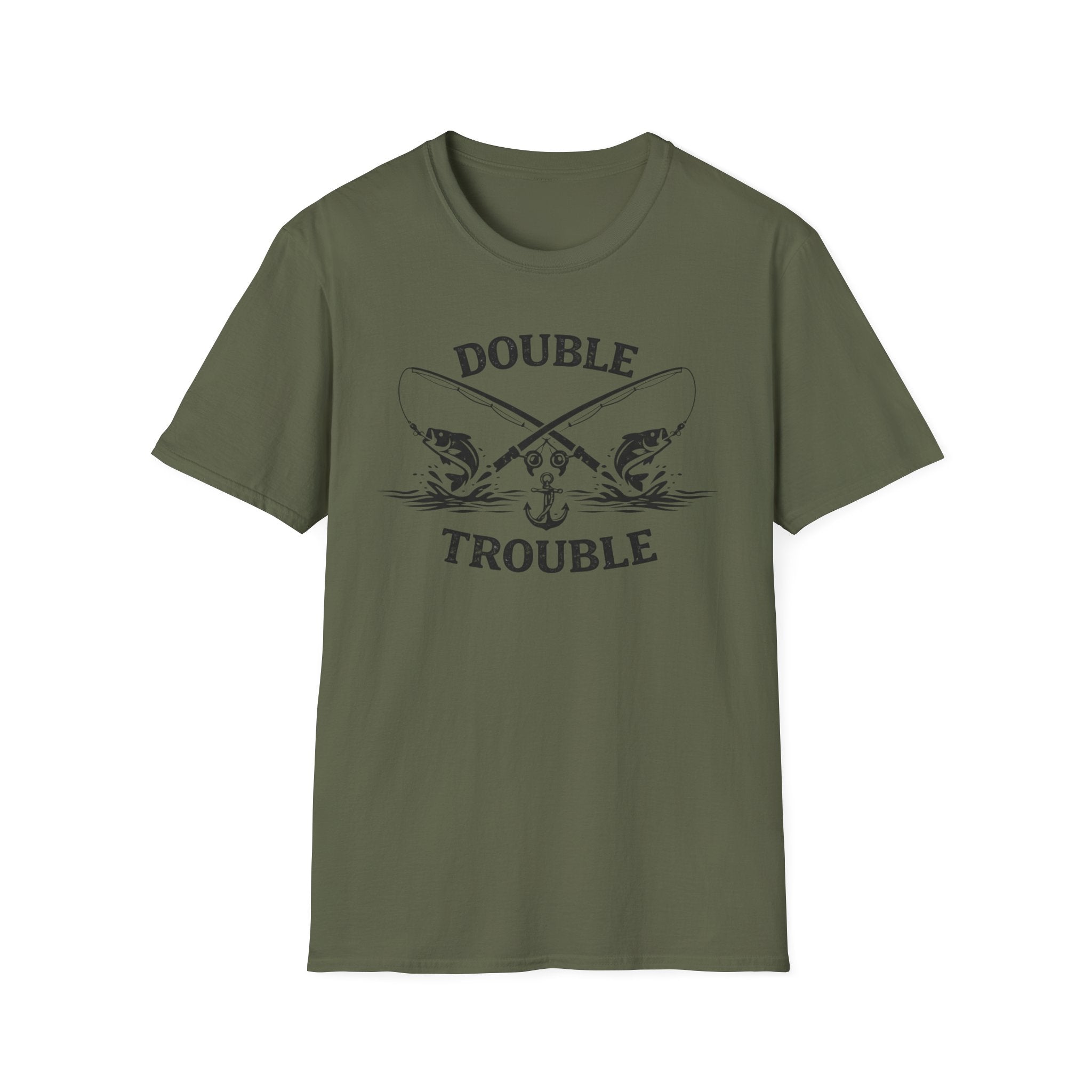 "Double Trouble" Crossed Rods T-Shirt