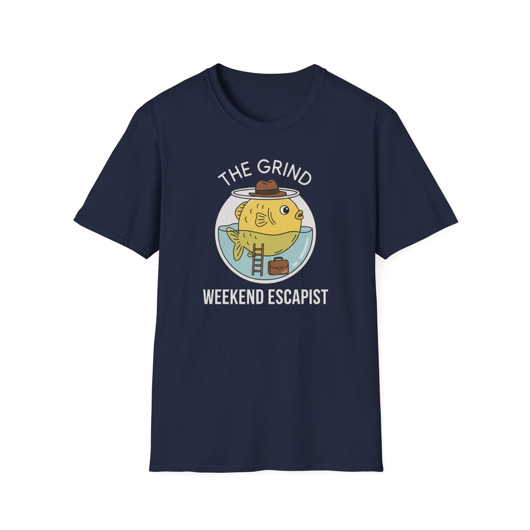 Weekend Escapist T-Shirt — The Grind Cute Fish Adventure Tee