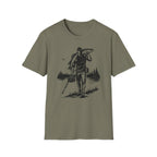 Angler caring Musky Silhouette Design T-shirt