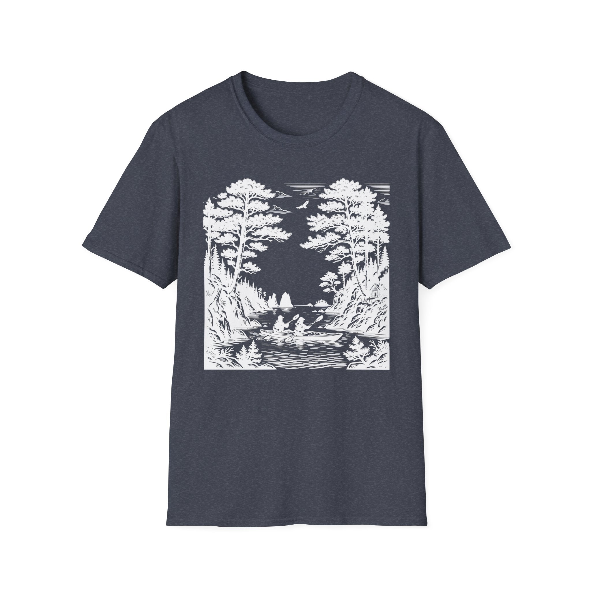 Nature kayaking Scene T-Shirt