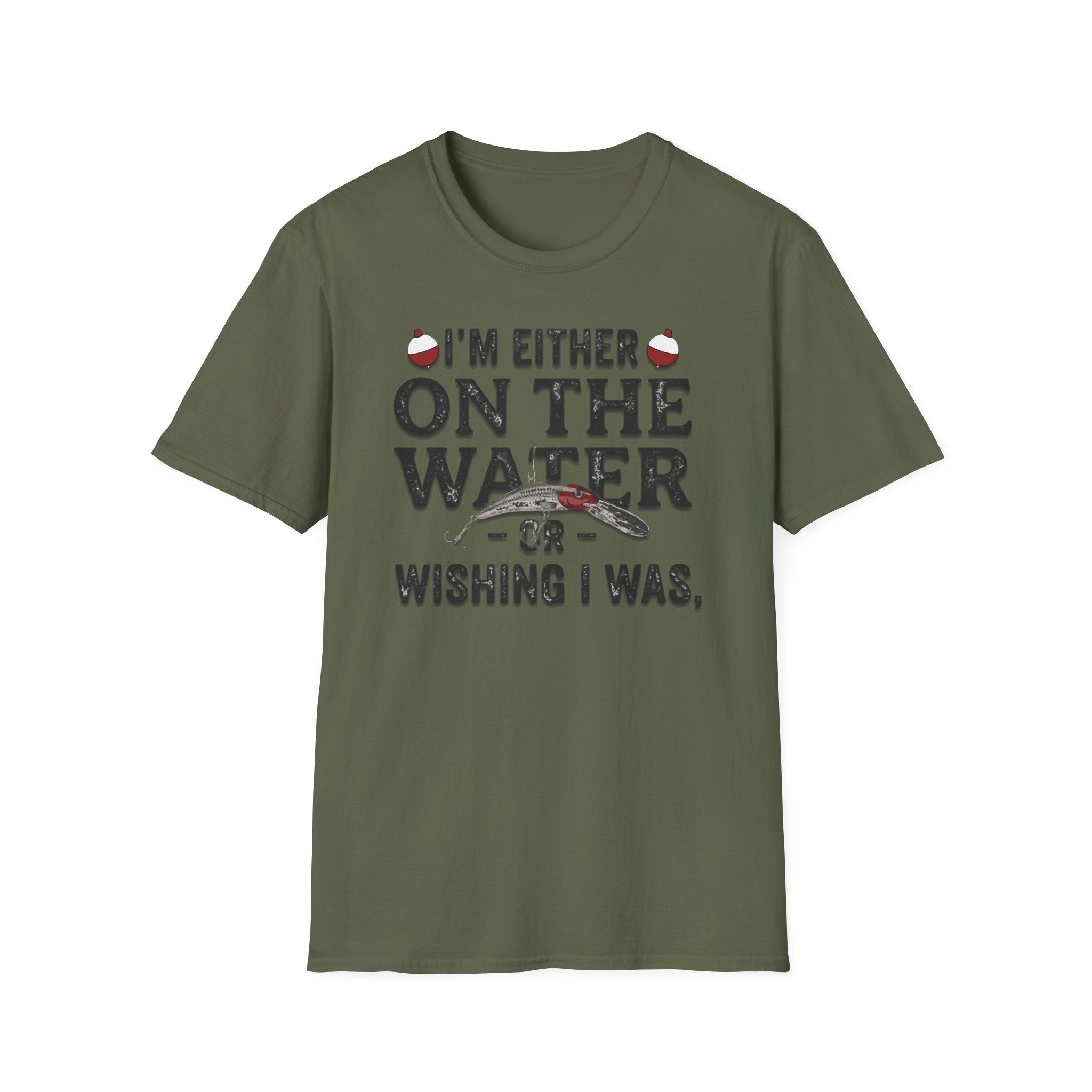 "I’m Either On The Water Or Wishing I Was" T-shirt
