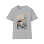 God 1st Coffee 2nd Fishing 3rd T-Shirt
