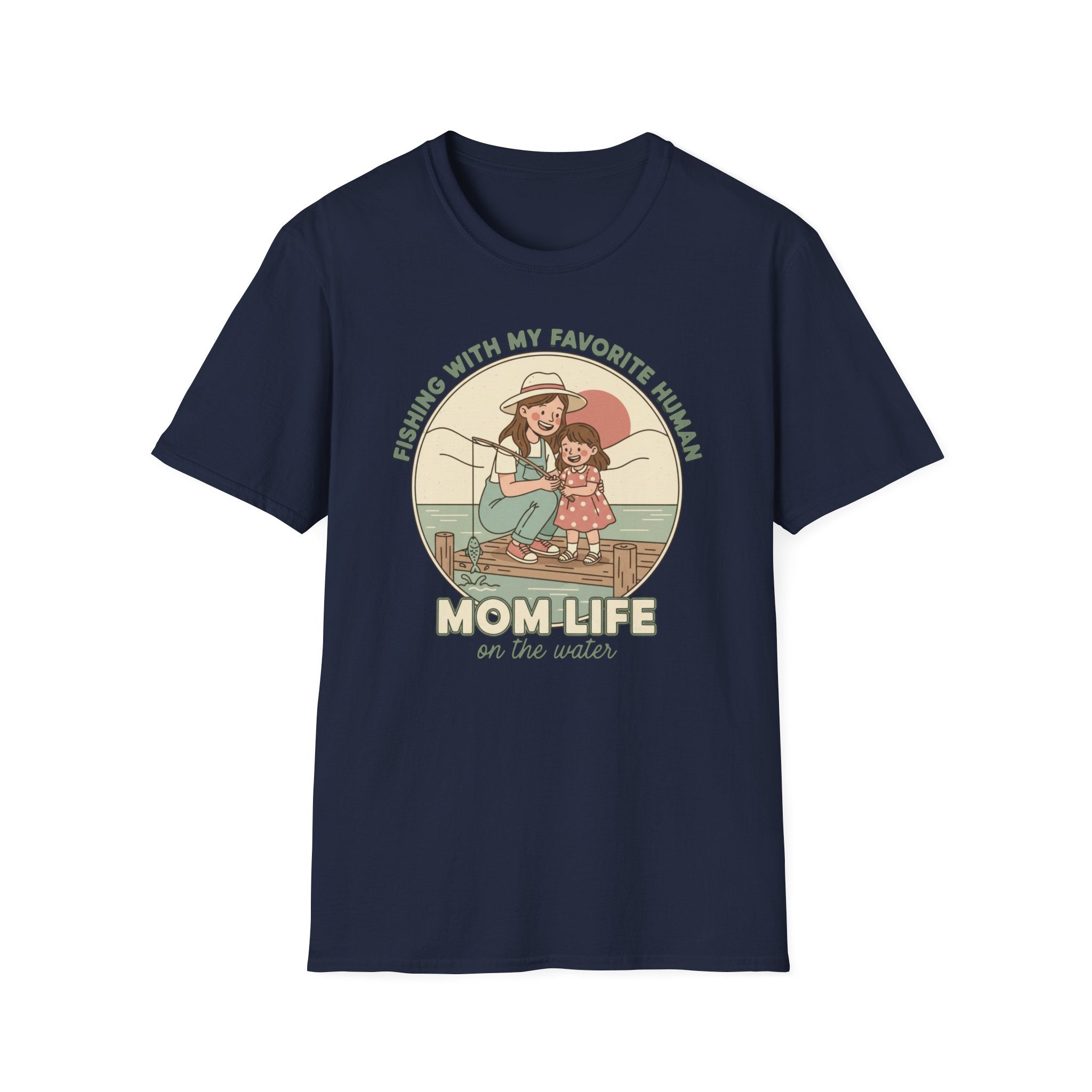Mom Life Fishing T-Shirt