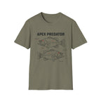Apex Predator Bass T-Shirt — Fishing Lure Diagram Tee