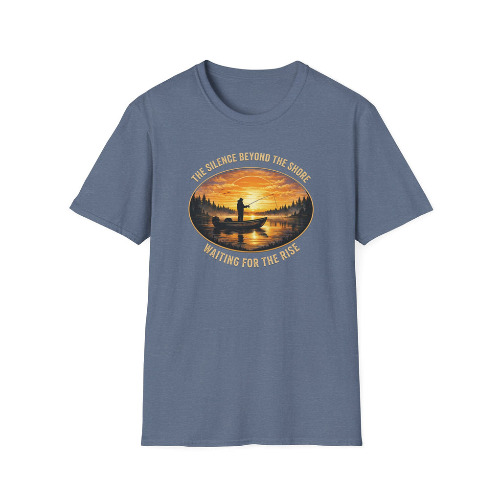 "The Silence Beyond the Shore" Fishing T-Shirt