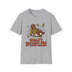 "World's Greatest Dad" Lazy Fisherman T-shirt