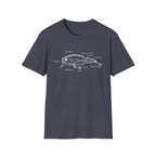 Fishing Lure Anatomy T-Shirt