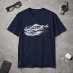 Striped Wahoo Fishing T-Shirt