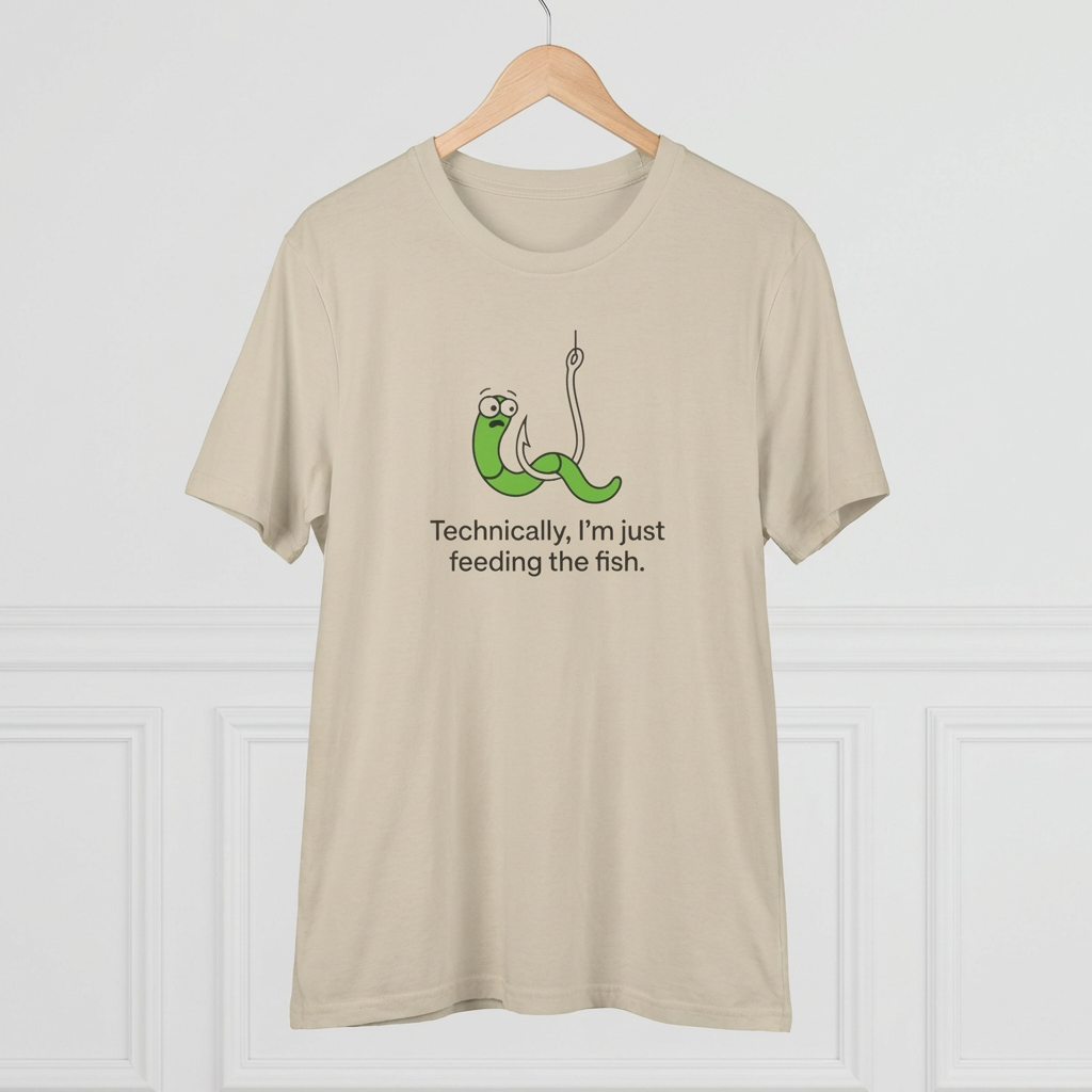 'Technically I'm Just Feeding the Fish',  Fishing T-Shirt
