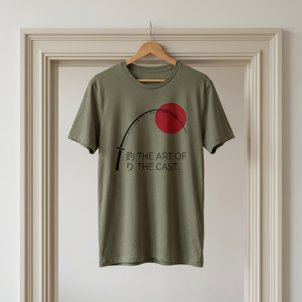 "The Art of the Cast" fishing T-Shirt