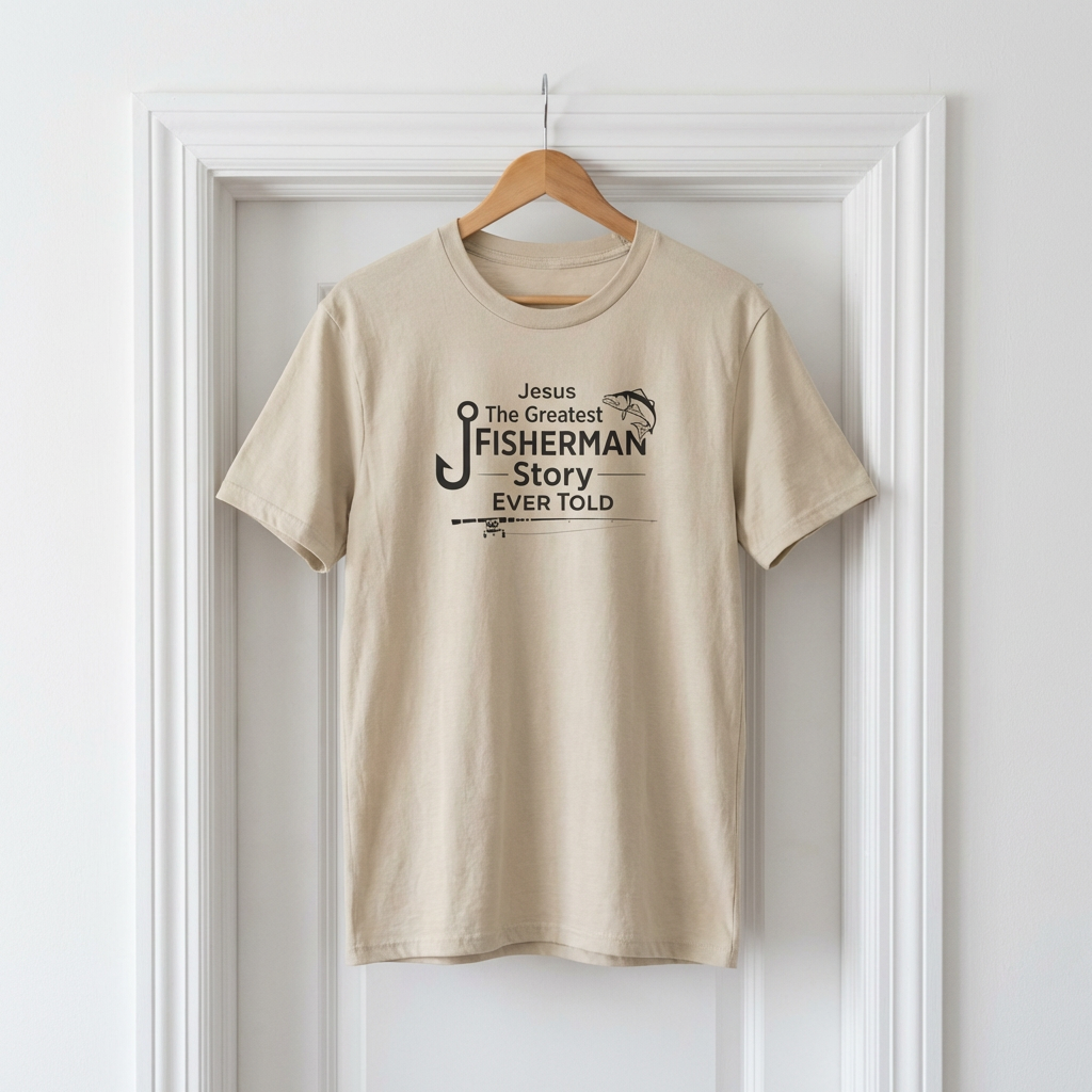 "Jesus: The Greatest Fisherman Story Ever Told" T-Shirt