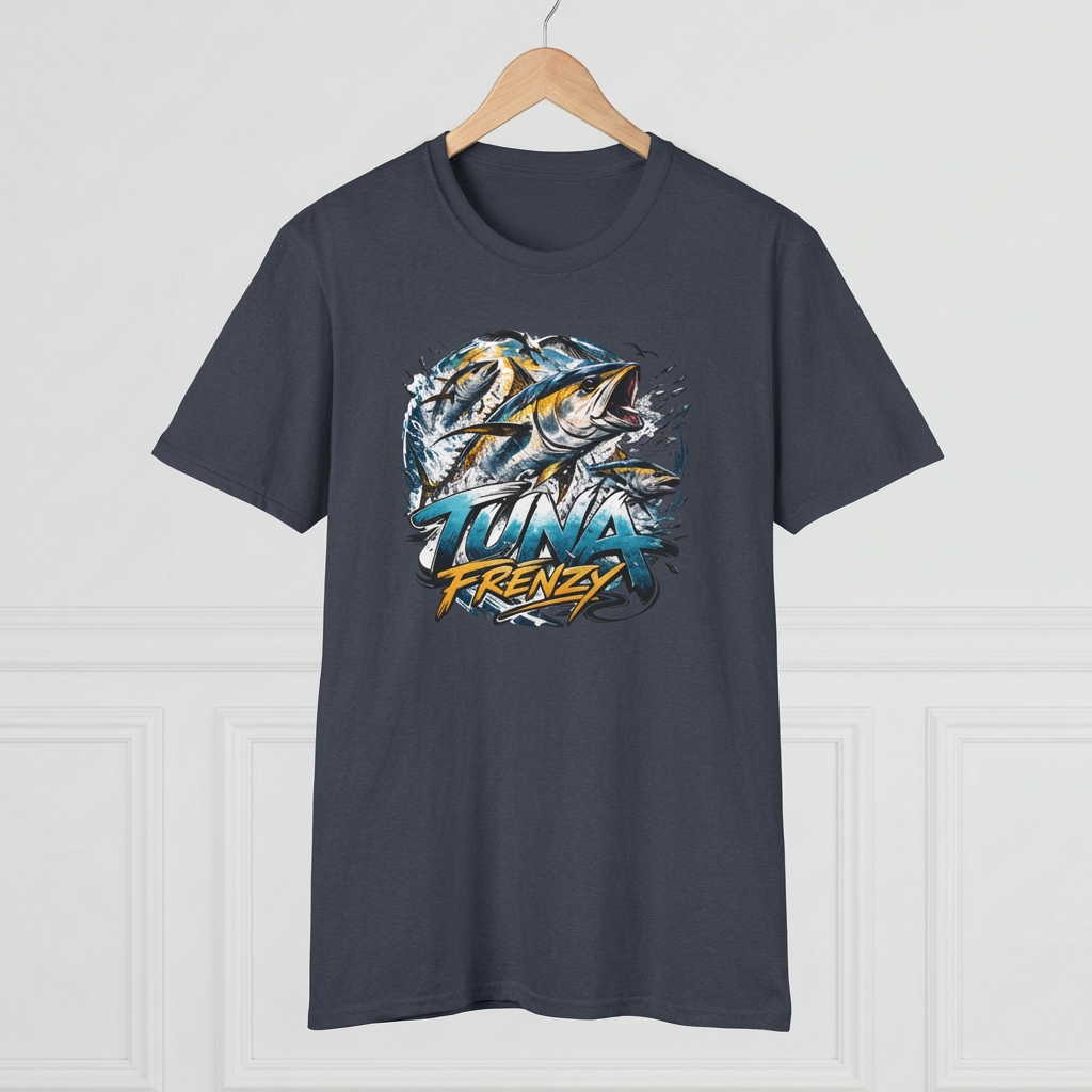 'Tuna Frenzy' Graphic Fishing T-Shirt