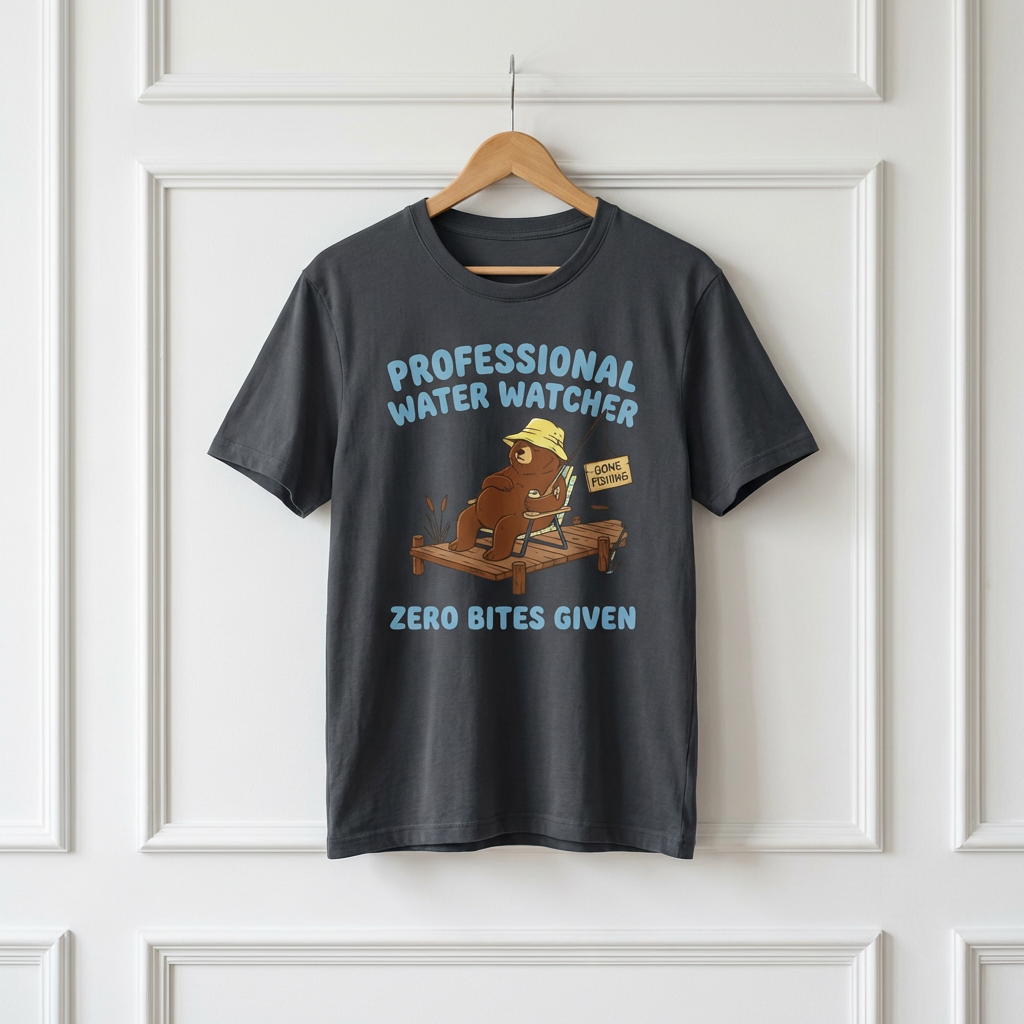 "Zero Bites Given" Fishing T-Shirt