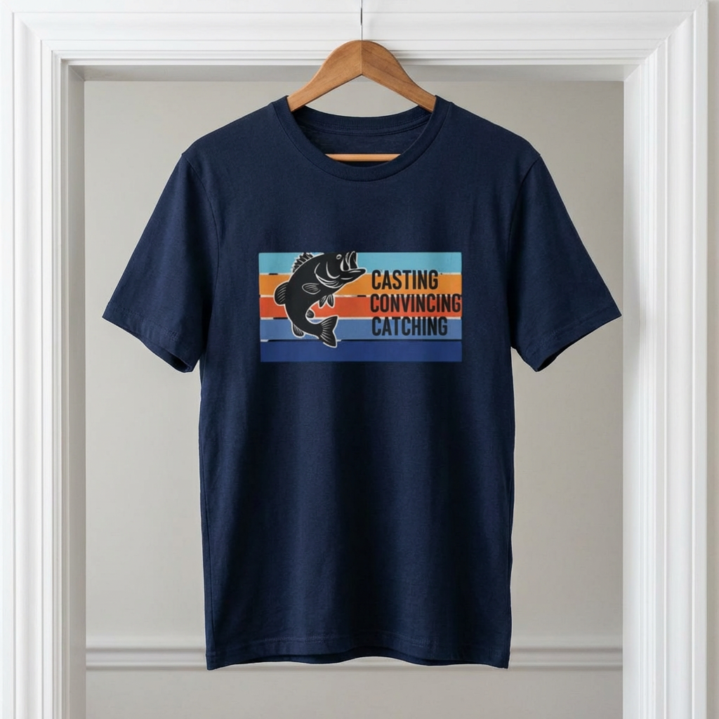 Casting Convincing Catching Fishing T-Shirt