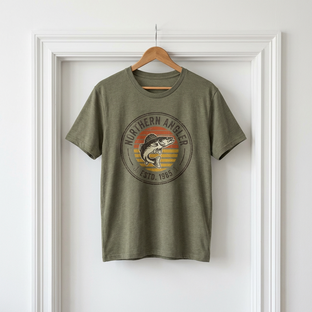 "Northern Anglers" Vintage walleye T-Shirt