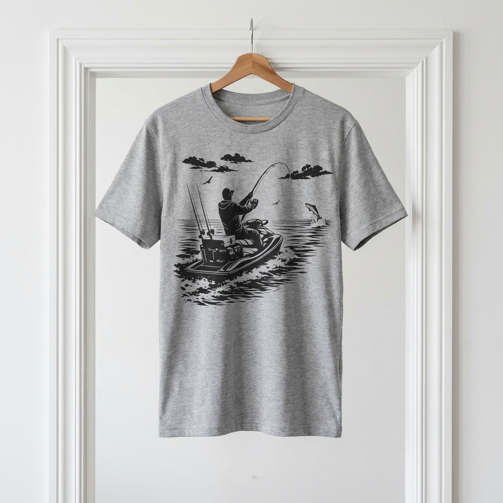 Jet ski fishing T-Shirt