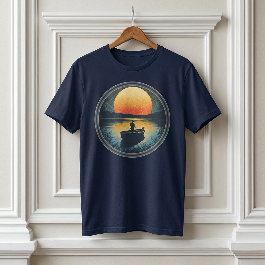 Sunset Fishing T-Shirt