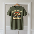 "Out Of My Way I'm Going Fishing" T-shirt