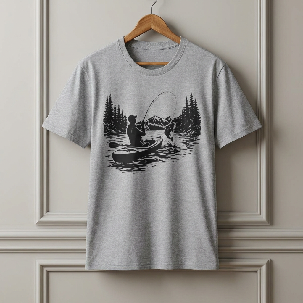 Kayack Fishing T-Shirt