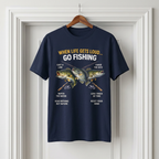 “When Life Gets Loud… Go Fishing” T-shirt