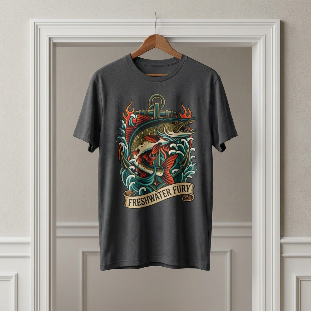 Freshwater Fury Fishing T-Shirt